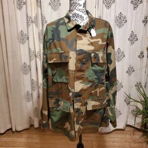 Authentic Military Camo Jacket